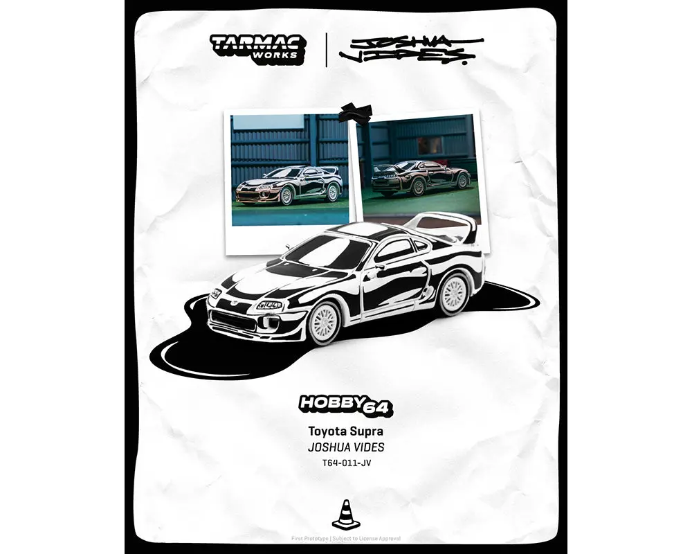 (Coming Soon) Tarmac Works 1:64 Toyota Supra – Designed By Joshua Vides – Hobby64 1