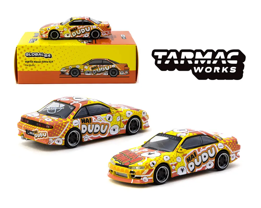 Tarmac Works 1/64 Vertex Nissan Silvia S14  Hai Dudu 1
