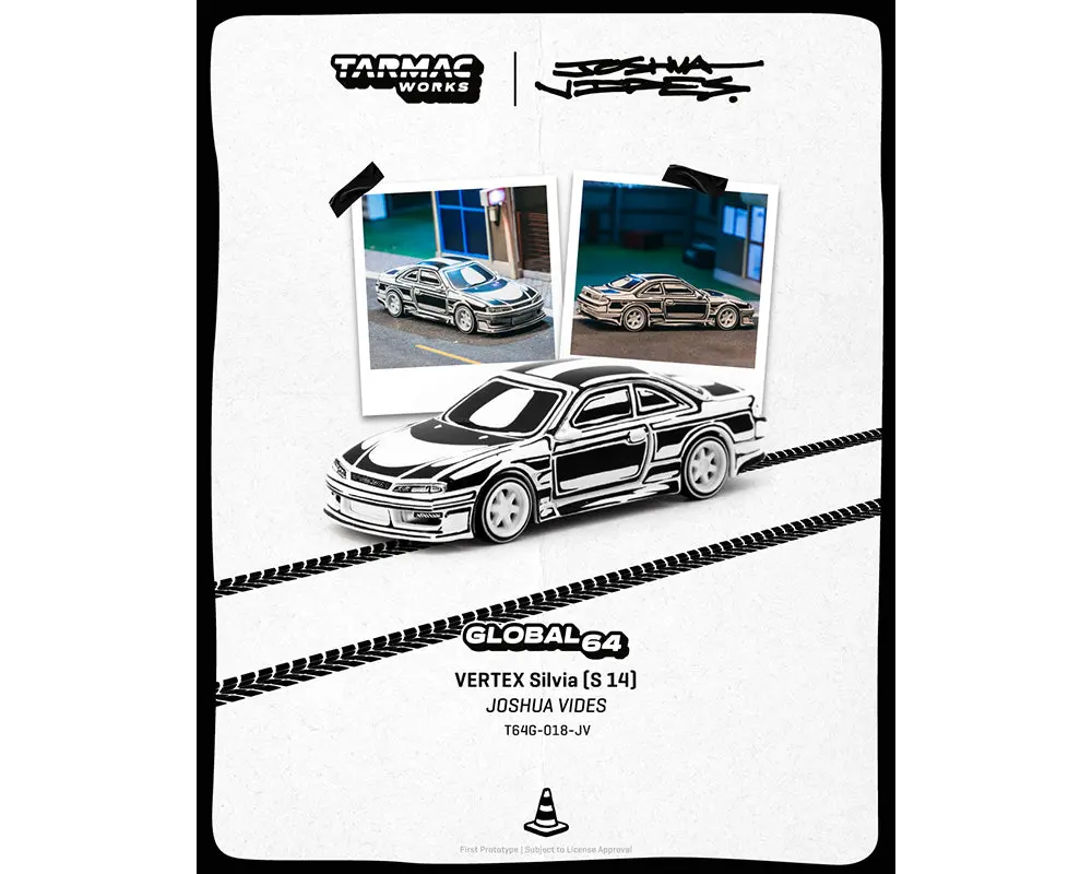 (Coming Soon) Tarmac Works 1:64 Vertex Silvia S14 – Designed By Joshua Vides – Global64 1