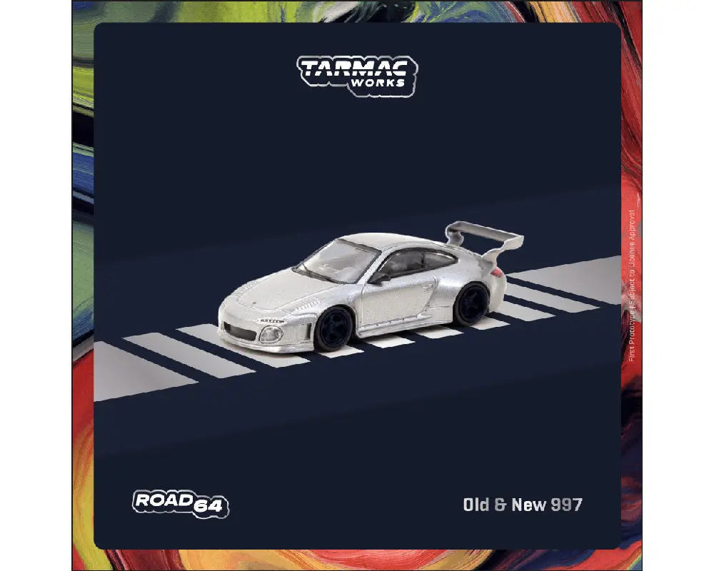 Tarmac Works 1:64 Old & New 997 – Gray Metallic – Road64 1