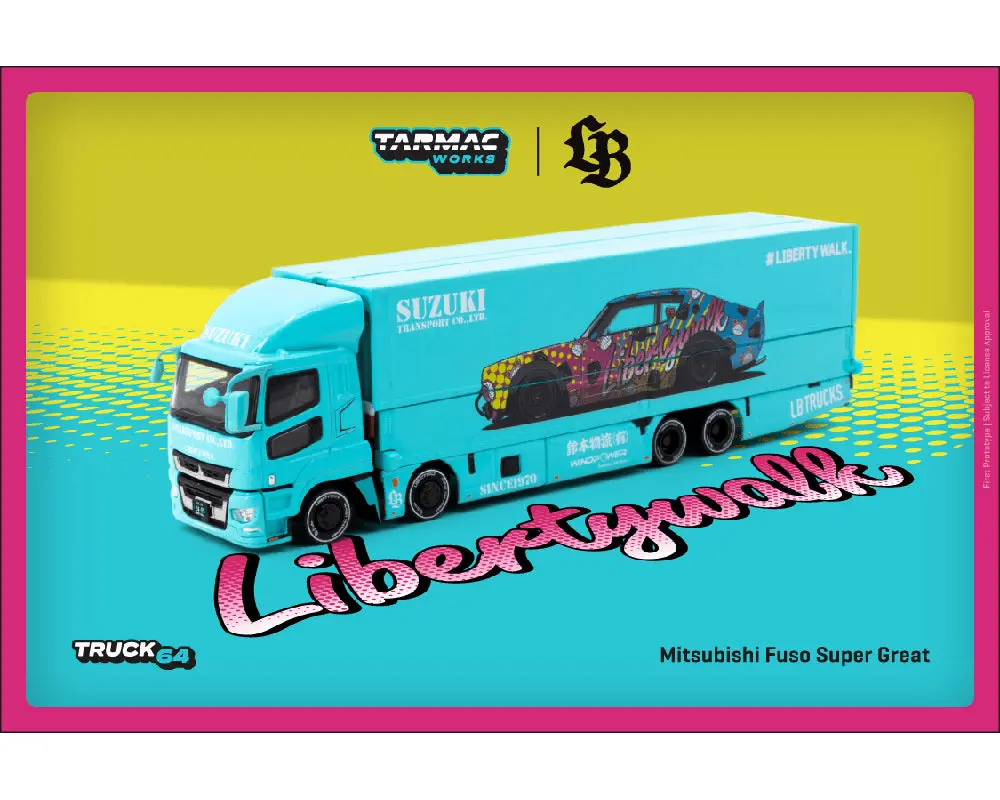 Tarmac Works 1:64 Mitsubishi Fuso Super Great Lb-Trucks – Truck64 1
