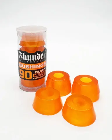 Thunder Premium Orange Bushings – Soft 90A Durometer for Smooth, Responsive Turning