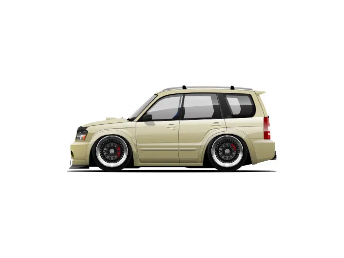 Capsule 2004 Subaru Forester Xt "1Sikfxt" 1