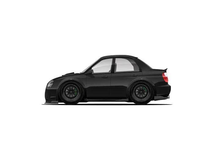 Capsule 2004 Subaru Wrx Sti "Evil Sti" 1