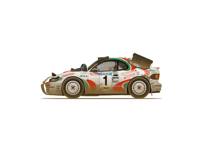 Capsule 1993 Toyota Celica Turbo 4Wd (St185) Safari Rally #1 Juha 1
