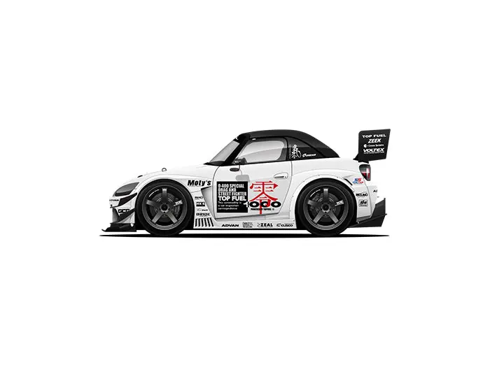 Capsule Honda S2000rr Top Fuel Tsukuba #2 Taniguchi 1