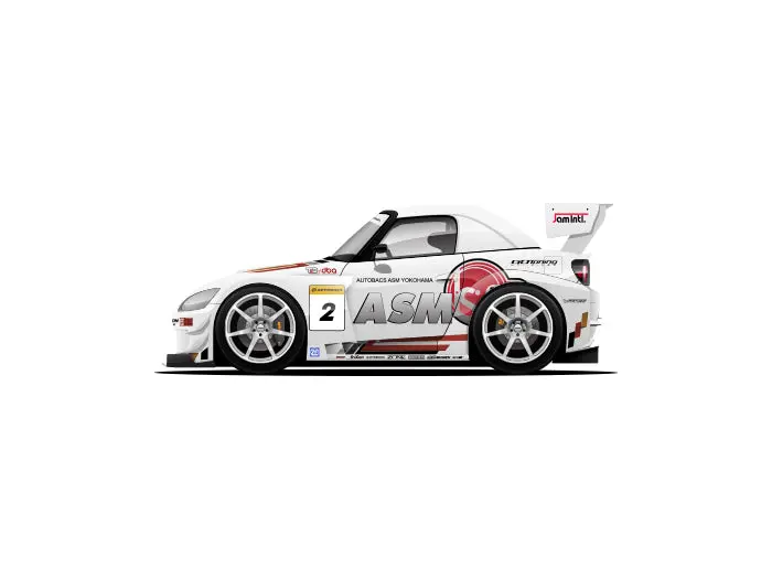 Capsule Gt-06 Honda S2000 Autobacs Asm Yokohama Tsukuba Super Battle #2 Katoh 1