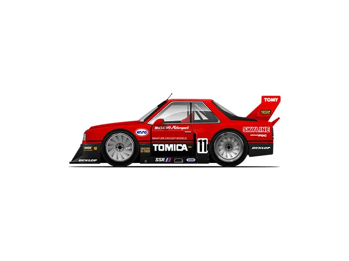 Capsule 1983 Nissan Skyline Super Silhouette (Kdr30) #11 Hasemi 1