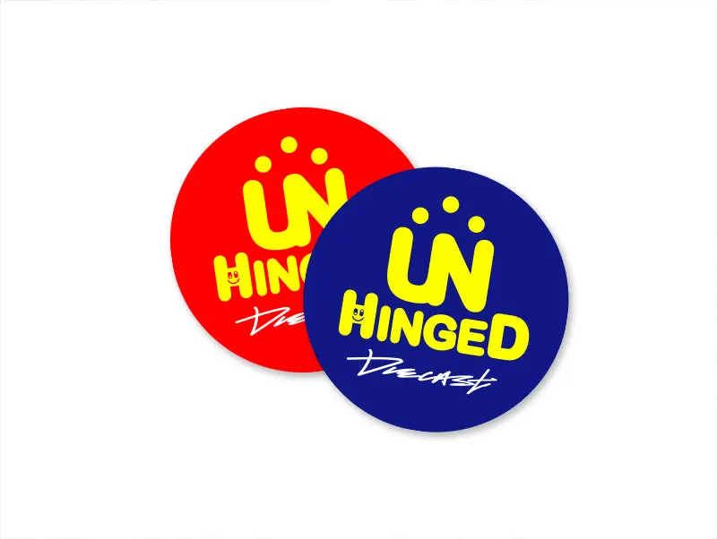 Unhinged "Hobby Off Circle" Tribute Sticker Pack 1