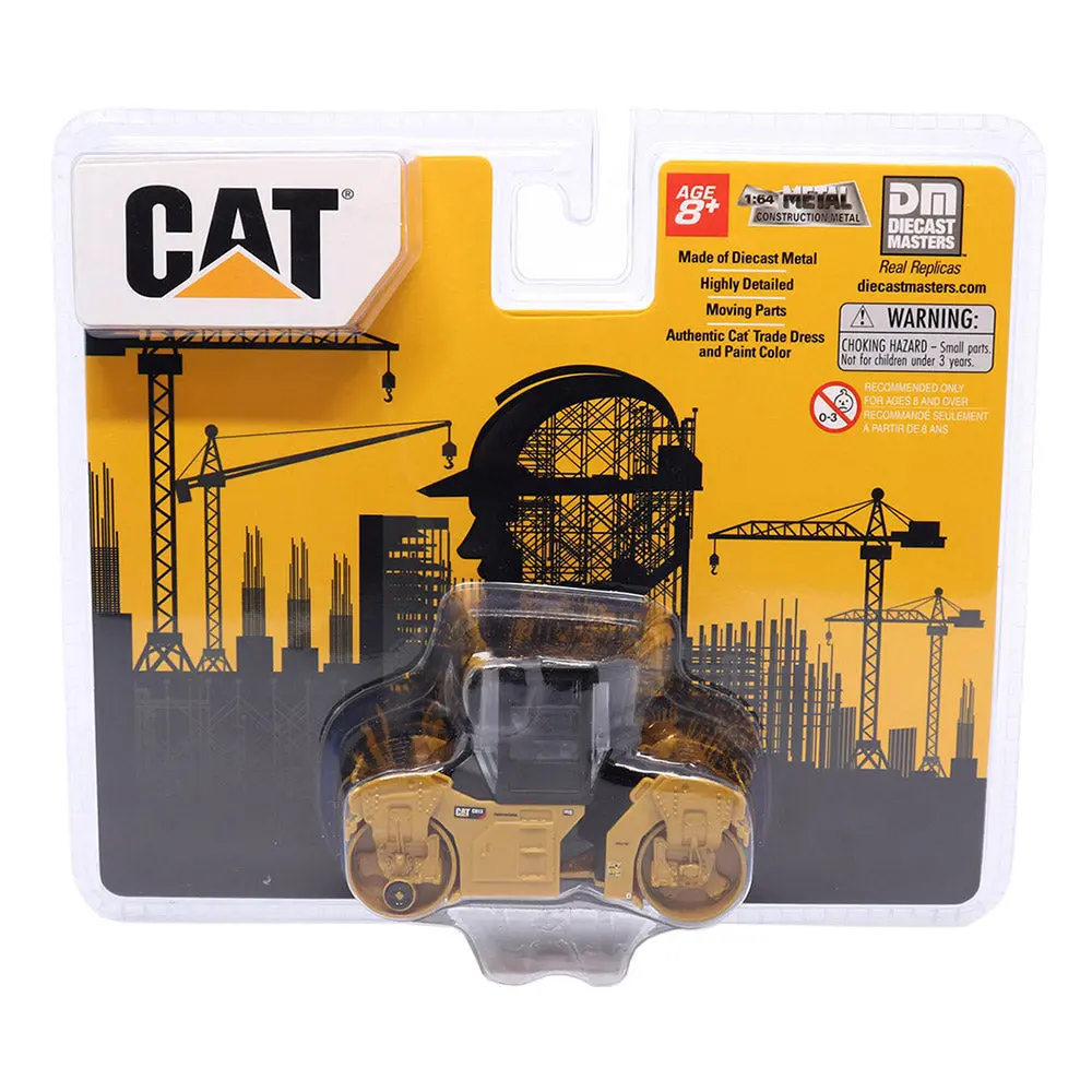 Caterpillar Cb-13 Tandem Vibratory Roller Cab 1:64 Diecast 84641Cs 1