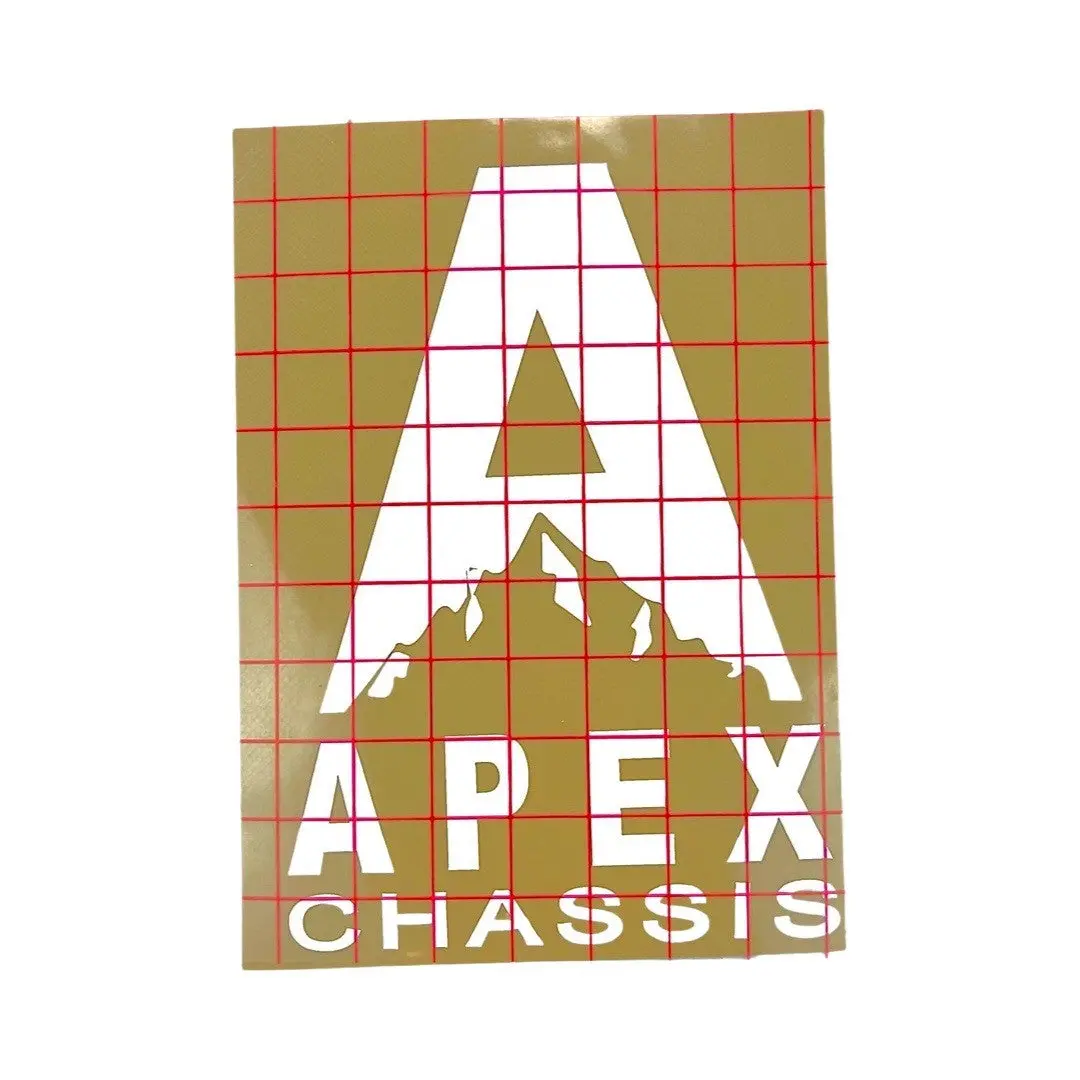 Apex Vinyl Transfer Sticker-White 1