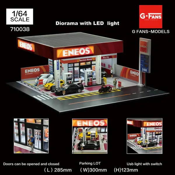 G.Fans 1/64 Eneos Diorama 1