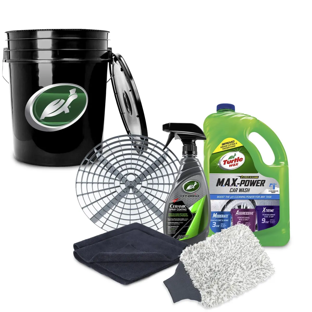 All-in-One Car Wash and Wax Kit