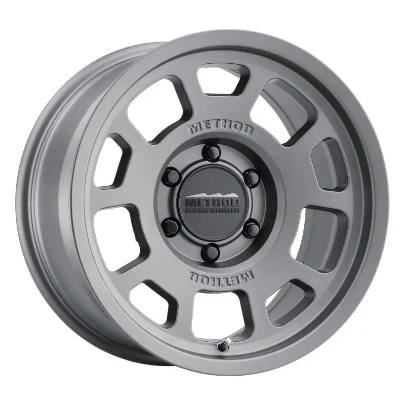 Method Mr705 Titanium-Finish Alloy Wheel – 18X9, 0Mm Offset, 6X5.5 Bolt Pattern, 106.25Mm Center Bore 1