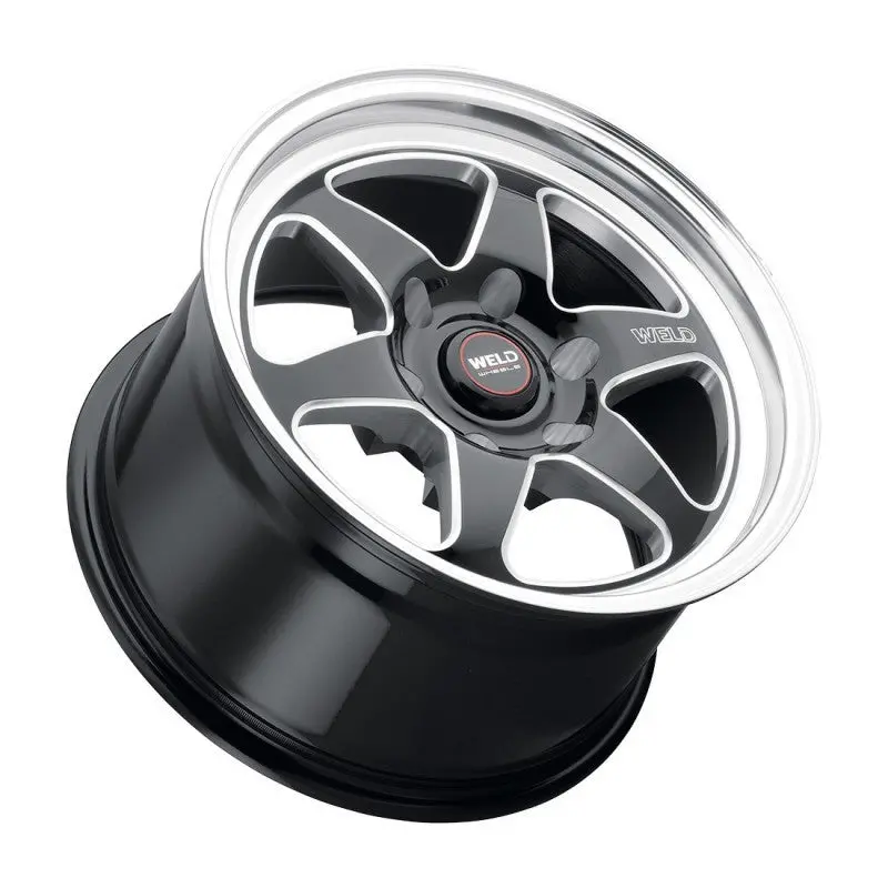 Weld Ventura 6 Drag Wheel – 20X7 Inch, 6X135 Bolt Pattern, +13Mm Offset, 4.50In Backspace, Gloss Black, 87.1Mm Center Bore 1