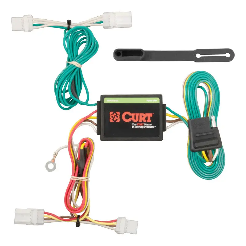 Curt Custom Vehicle Wiring Harness – 4-Way Flat Trailer Connector For 2014–2018 Kia Forte5 1