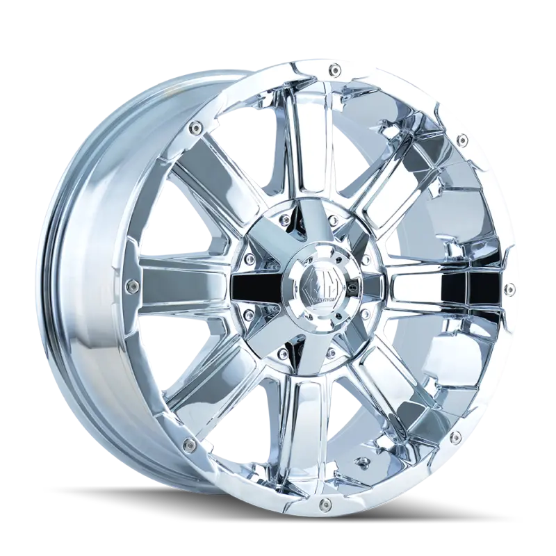 Mayhem 8030 Chrome Alloy Wheel – 18X9 Inch, 6X139.7 Bolt Pattern, 18Mm Offset, 108Mm Hub Bore 1