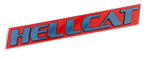 Abd Acrylic Hellcat Dual Color Font Badge 1