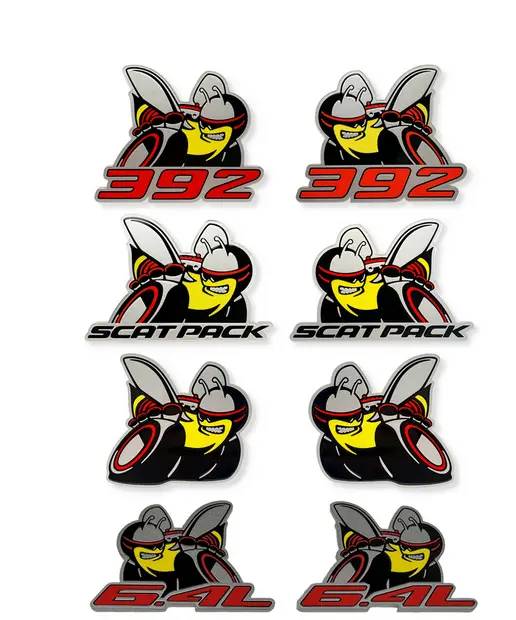 Abd Scat Pack Acrylic Oem Style Badge 1