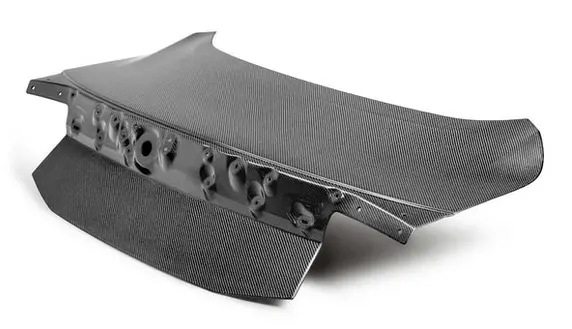 Ac Carbon Fiber Double Sided Decklid 2024 Mustang 1