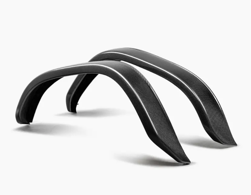 Ac Carbon Fiber Front Fender Flares 2022-2024 Bronco 4-Door 2