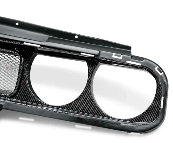 Ac Carbon Fiber Front Grille 2008-2014 Challenger 1