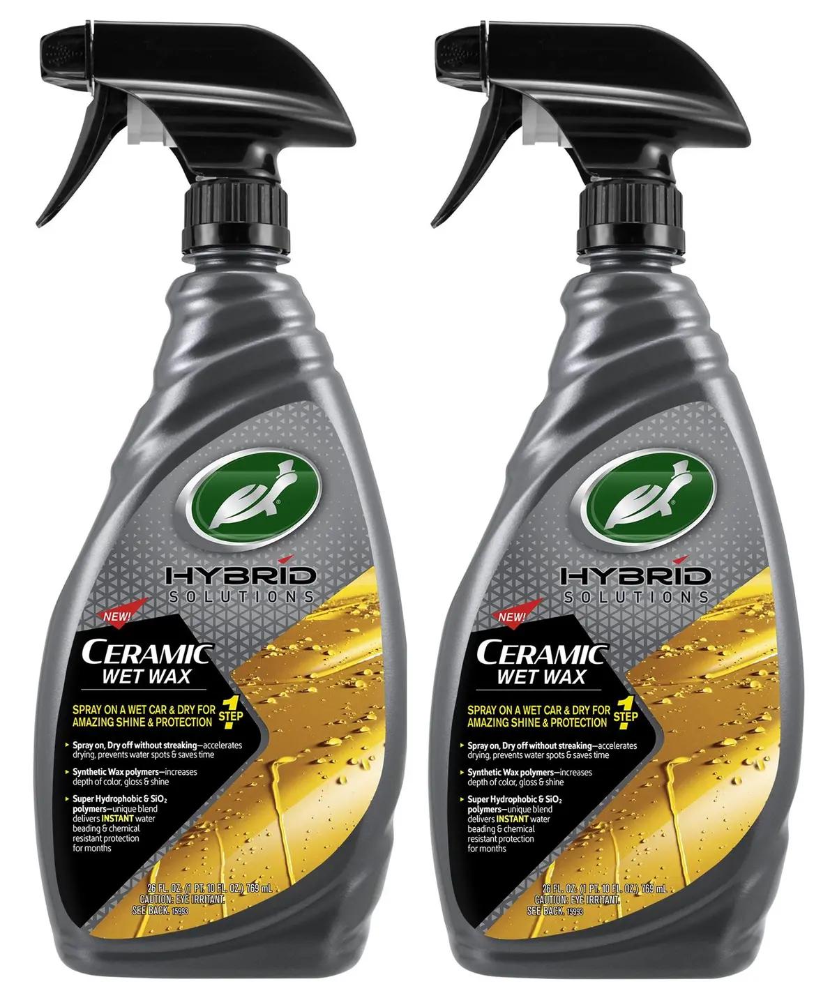 Hybrid Solutions Ceramic Wet Wax – 26 Fluid Ounces, Twin-Pack