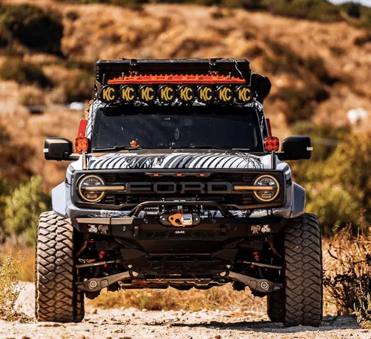 Afc 4.5" Fender Flares 2021-2024 Bronco Raptor 2