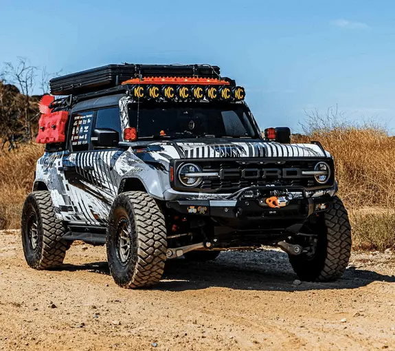 Afc 4.5" Fender Flares 2021-2024 Bronco Raptor 1