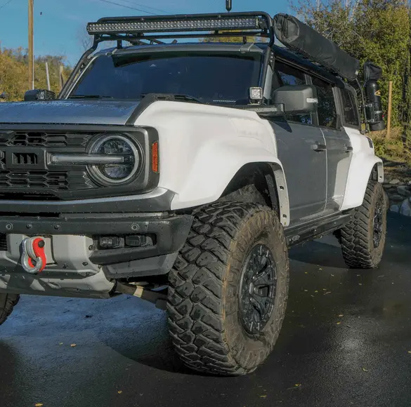 Afc 7.5" Fender Flares 2021-2024 Bronco Raptor 1