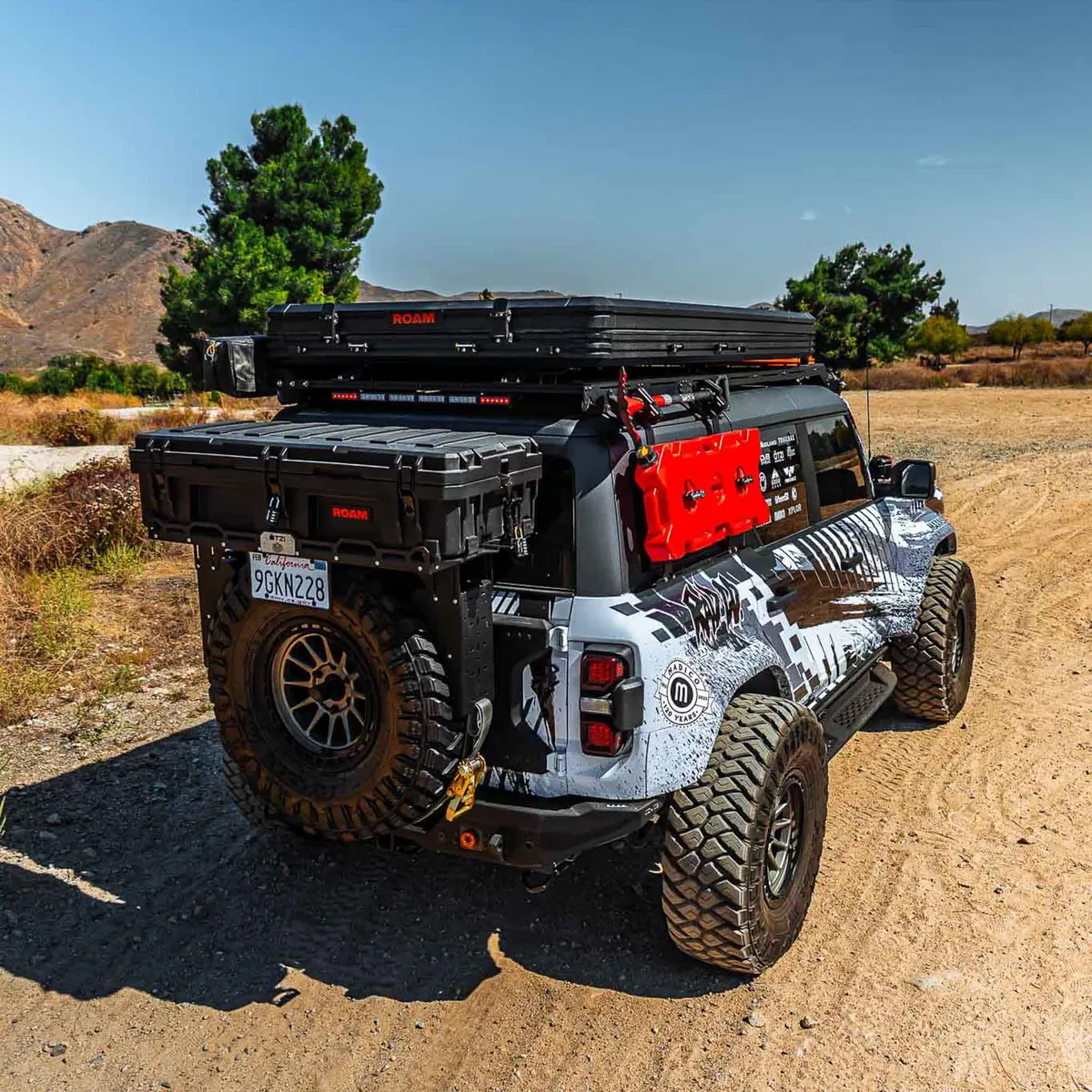 Afc 7.5" Rear Quarter Kit 2022-2024 Bronco Raptor 1