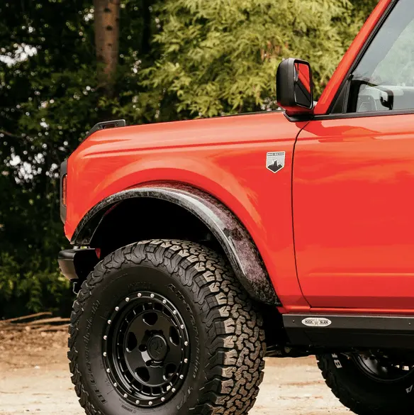 Afc Forged Carbon Sasquatch Front Fender Flares 2021-2024 Bronco 1