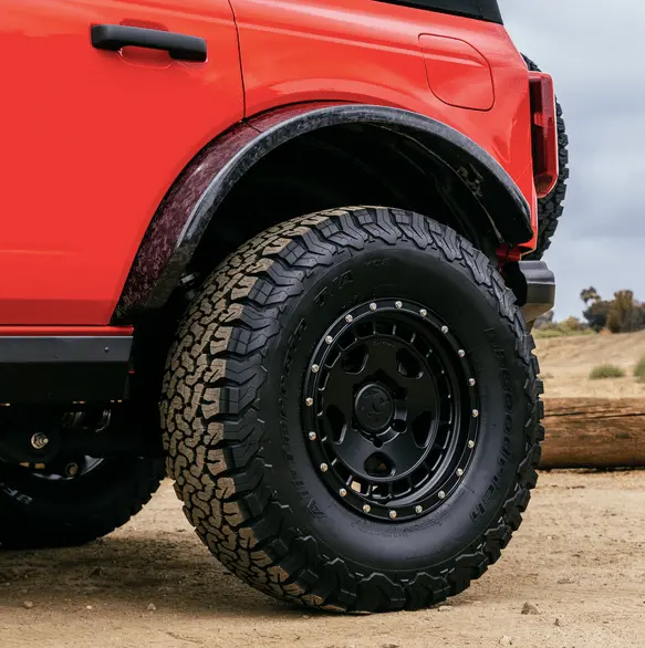 Afc Forged Carbon Sasquatch Rear Fender Flares 2021-2024 Bronco 1