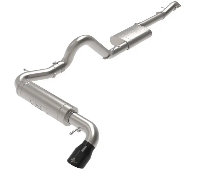 Afe Apollo Gt Cat-Back Exhaust System, Black Tips 2021-2023 Bronco 2.3L/2.7L 1