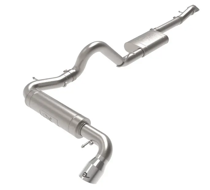 Afe Apollo Gt Cat-Back Exhaust System, Polished Tips 2021-2023 Bronco 2.3L/2.7L 1