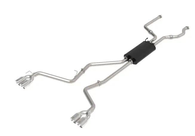 Afe Mach Force-Xp Cat-Back, Chrome Tips 2020-2024 Explorer St 1