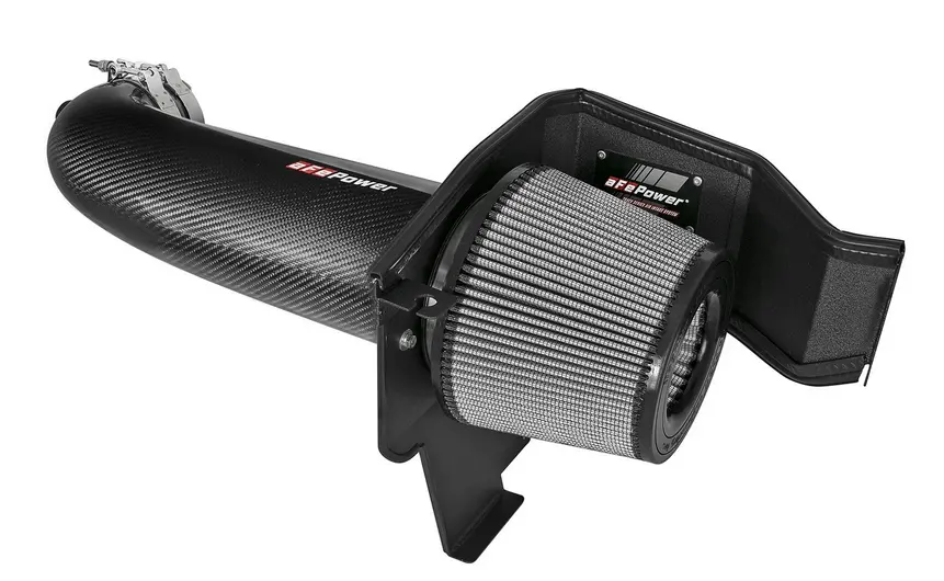 Afe Track Carbon Cold Air Intake, Pro Dry S Filter 2011-2023 Challenger/Charger 5.7L 1