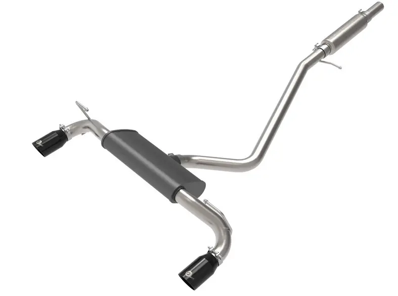 Afe Vulcan Cat-Back Exhaust, Black Tips 2021-2023 Bronco Sport 1.5L/2.0L 1