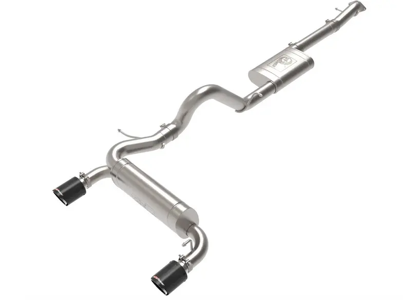 Afe Vulcan Cat-Back Exhaust, Carbon Tips 2021-2023 Brocno 2.3L/2.7L 1