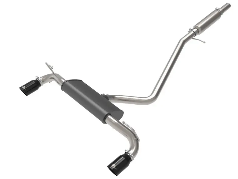 Afe Vulcan Cat-Back Exhaust, Carbon Tips 2021-2023 Bronco Sport 1.5L/2.0L 1