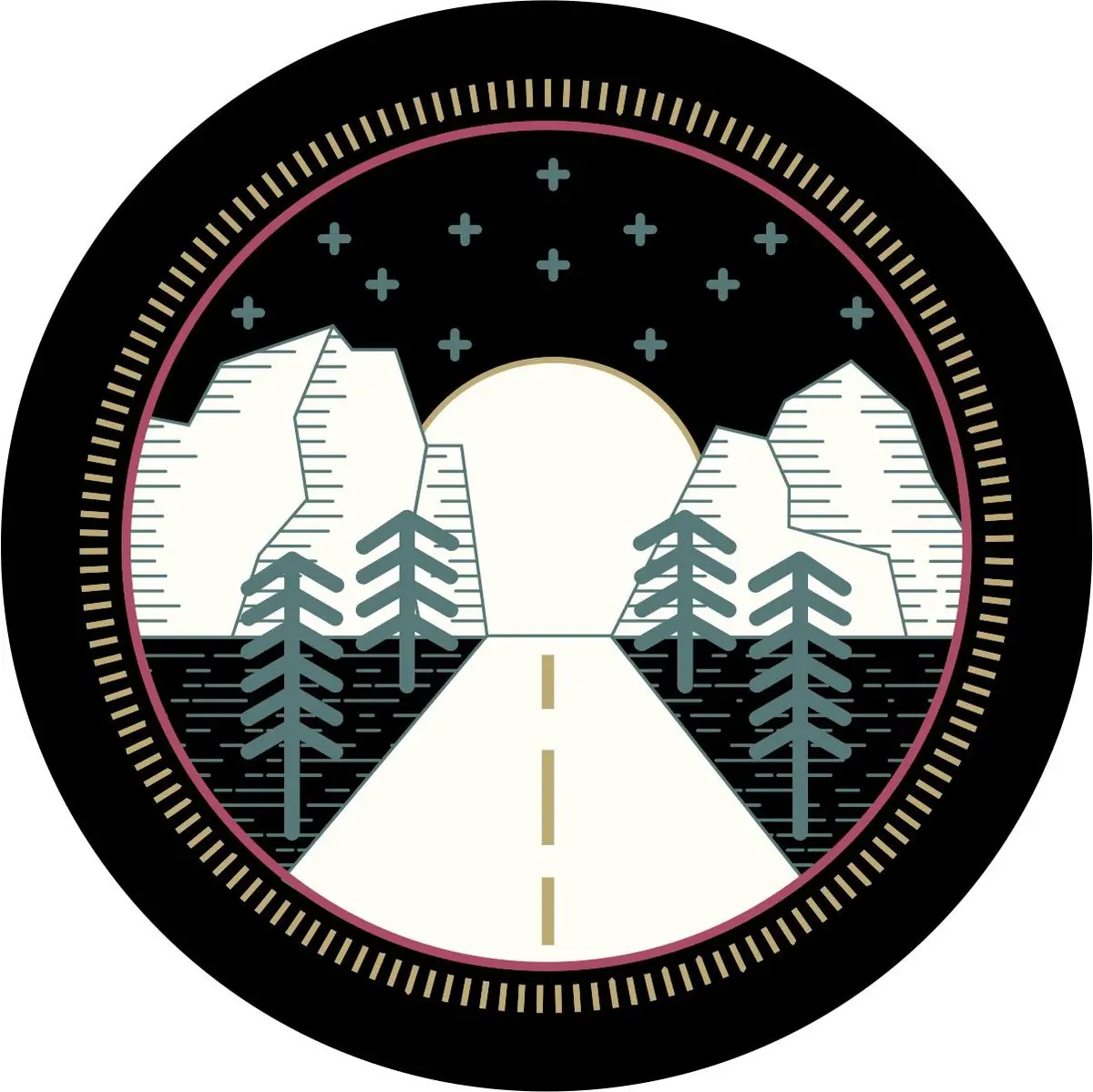 Always On The Road Unique Spare Tire Cover For Jeep, Bronco, Rv, Campers, Etc. 1