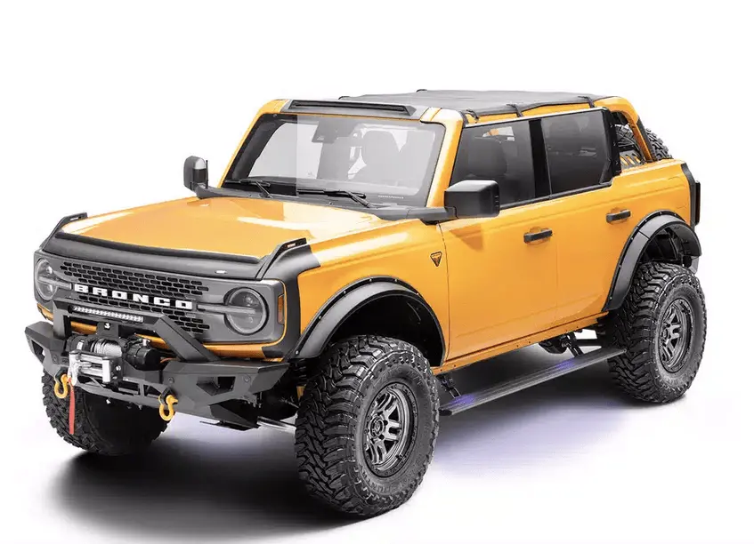 Amp Powerstep Smart Series Running Boards 2021-2024 Bronco 1