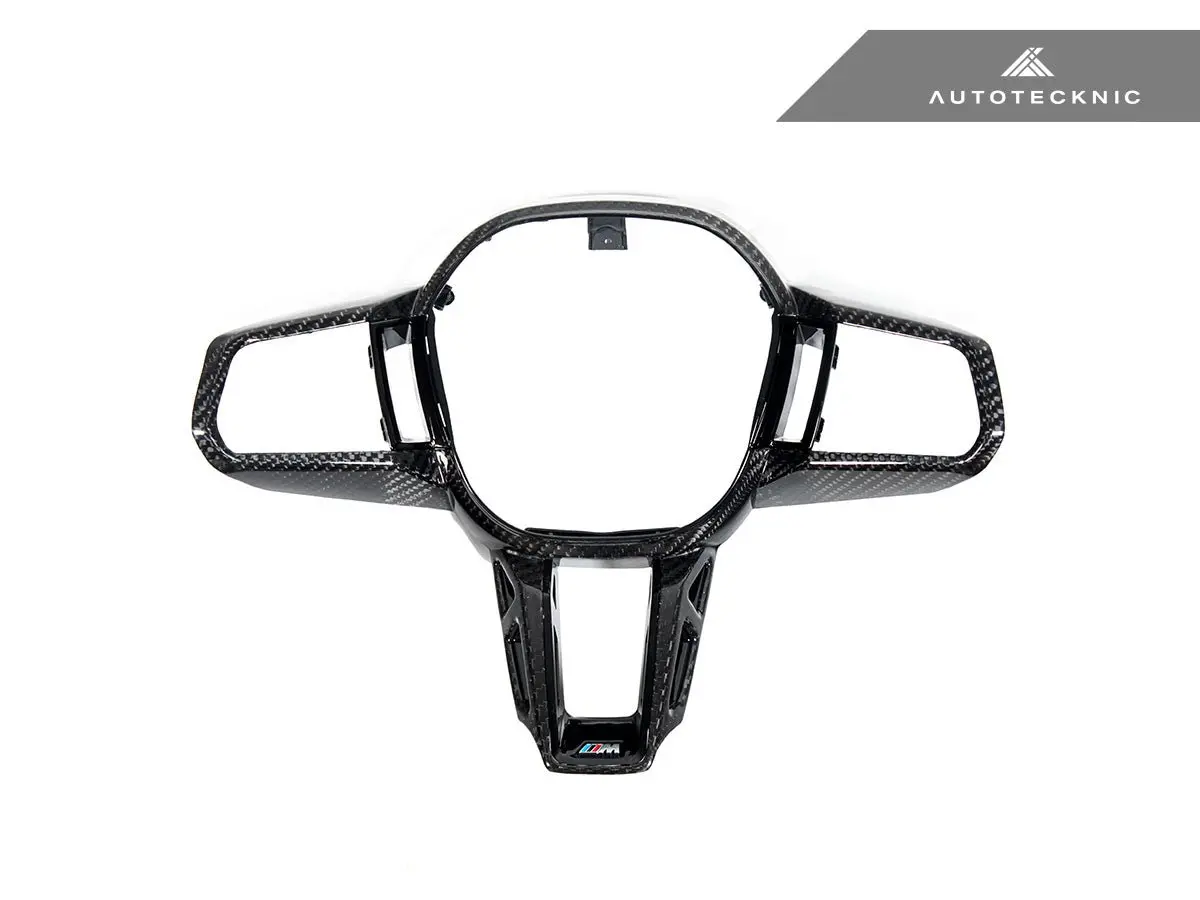 Autotecknic Carbon Fiber Steering Wheel Trim - G90/ G99 M5 1