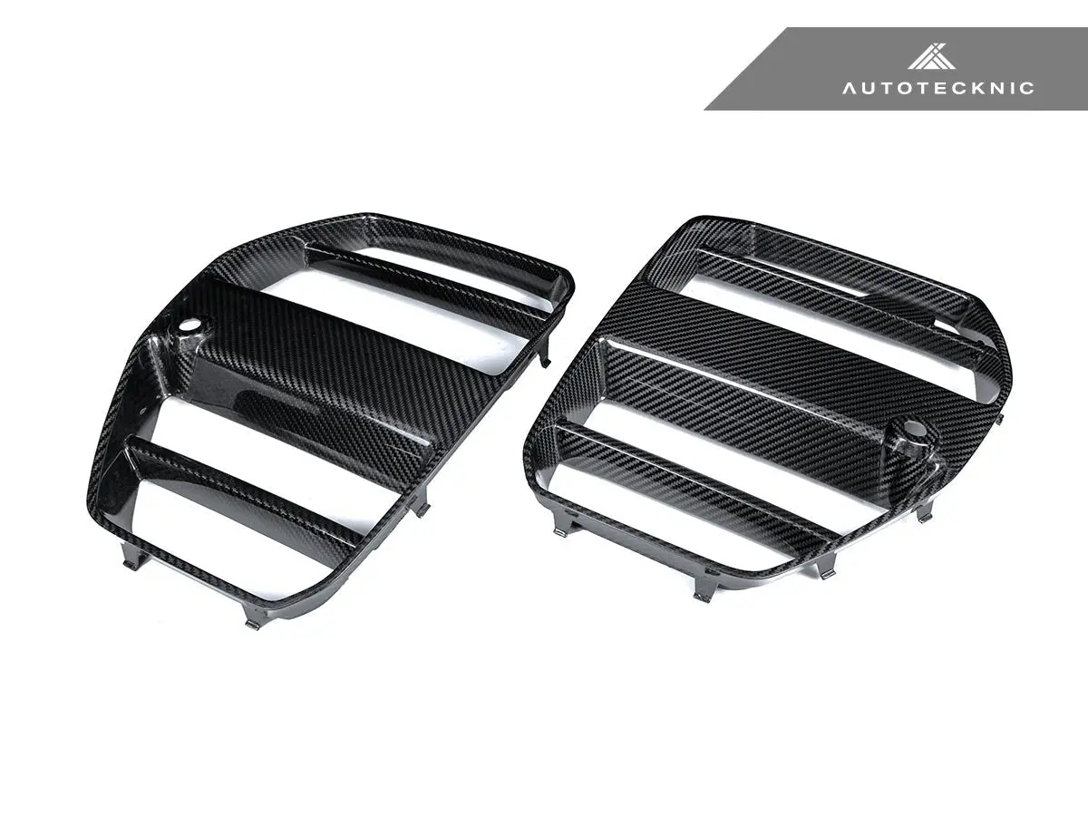 Autotecknic Dry Carbon Podium V1 Front Grille Set - G80 M3 | G82/ G83 M4 3