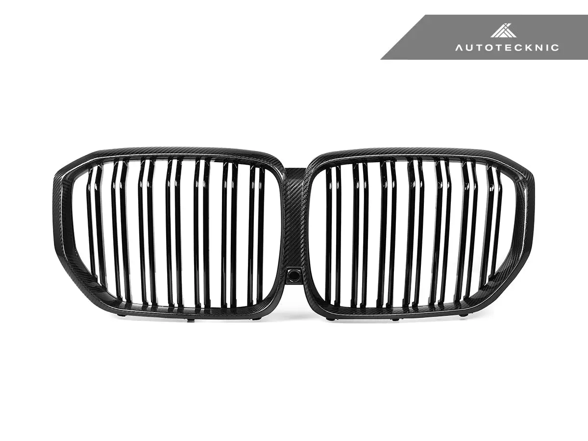 Autotecknic Dual-Slat Dry Carbon Front Grille - G05 X5 Pre-Lci 1