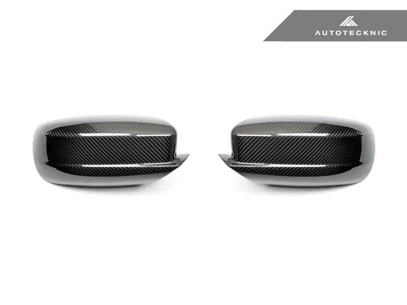 Autotecknic Replacement Dry Carbon Mirror Covers - Dodge Charger 2011-2019 1