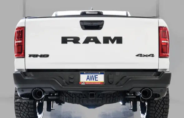 Awe 0Fg Cat-Back Exhaust, Chrome Tips 2025 Ram Rho 1