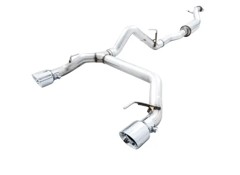 Awe 0Fg Catback Exhaust, 4.5" Chrome Tips 2021-2024 Bronco 1