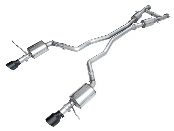 Awe Touring Cat-Back Exhaust, Black Tips 2011-2023 Durango 5.7L 1