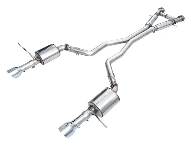 Awe Touring Cat-Back Exhaust, Chrome Tips 2018-2023 Durango 6.4L/6.2L 1
